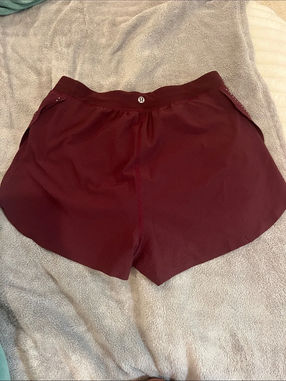 lululemon athletica Maroon Women's Athletic Shorts